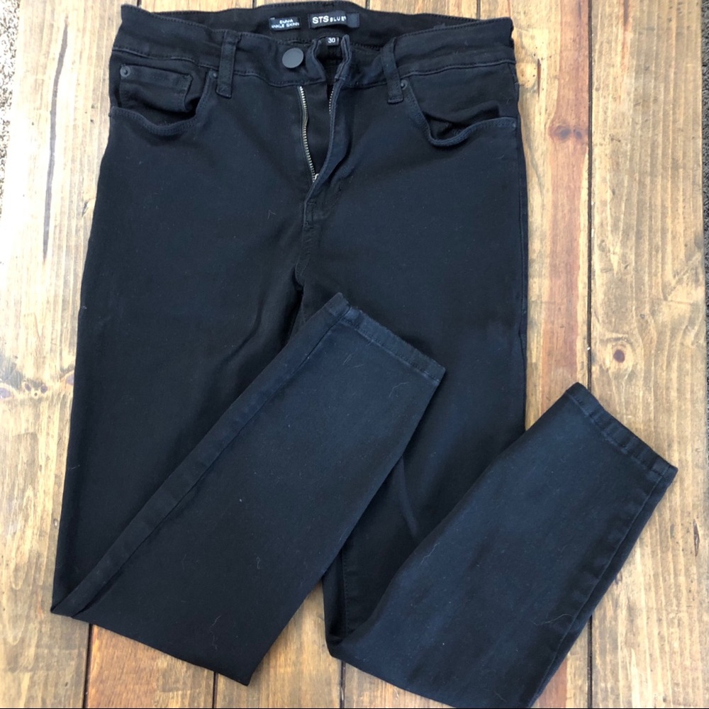 Super stretch black jeans